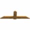 Ekena Millwork Eugene Rough Sawn Timber Gable Bracket, Western Red Cedar, 60"W x 20"H x 2"D x 6"F, 8/12 Pitch GBW060X20X0206EUG00RWR - alternate 4